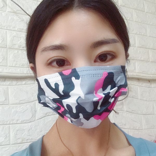 

loop masks cgcnq fihvn ply blocking breathable mask air disposable for 3 with dust ear elastic anti-pollution camouflage mego