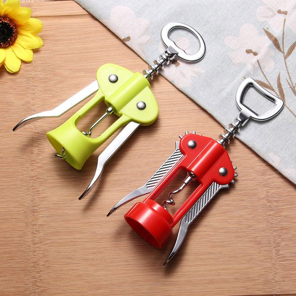 

creative red wine bottle opener household zinc alloy wine bottle opener dual-purpose multi-function beer bottle opener dropshipping t6001