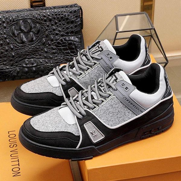 

mens shoes plus size luxury fashion sneakers breathable men shoes outdoor footwears with original box zapatos de hombre trainer sneaker