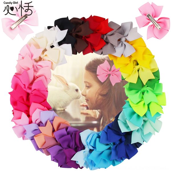 

rvhuf baby bb butterfly bowknot children's baby bb clip hair accessories headdress butterfly headdress accessories bowknot children&#03, Slivery;white