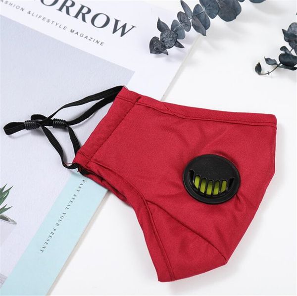 

designer face mask anti dust mouth mask anti-haze anti-fog pm2.5 sponge face er outdoor protection washable reusable#494, Black