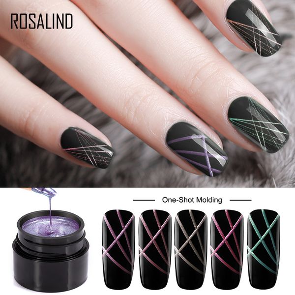 

5ml nail spider gel web painting creative nail art uv gel wire drawing elasticity point line soak off spider varnish tslm1, Red;pink