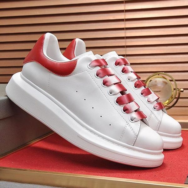 

breathable oversized sneaker men 's shoes sports luxury new arrival comfortable vintage lace -up low casual men shoes zapatillas h, Black