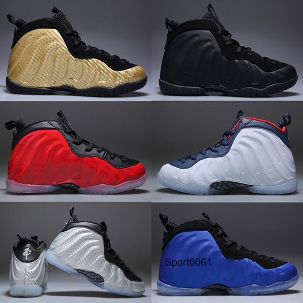 

2020 new  colors kids hardaway pro basketball shoes childrens hardaway sports shoes boys girls size euro 28-35, Black