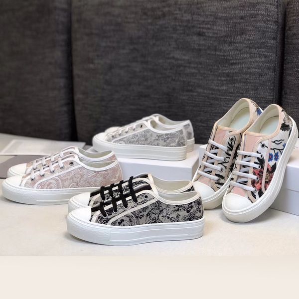 

женщины шнуровка walk п sneaker косой b23 холст обувь вышитые печати плоский наклонный тренеры классические ботинки платформы открытый обувь, Black