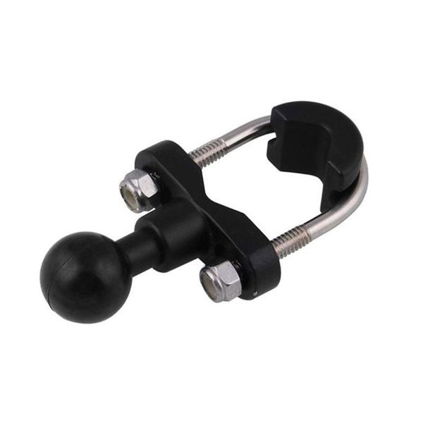 

1 pcs motorcycle universal stainless steel u-bolt handlebar rail mounting base ball head fixed base u-bolt handlebar