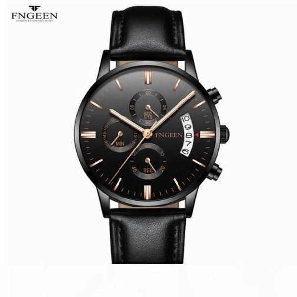 

s 2018 fashion quartz watch mens watches brand luxury male clock business wrist watch automatic date hodinky relogio masculino, Slivery;brown