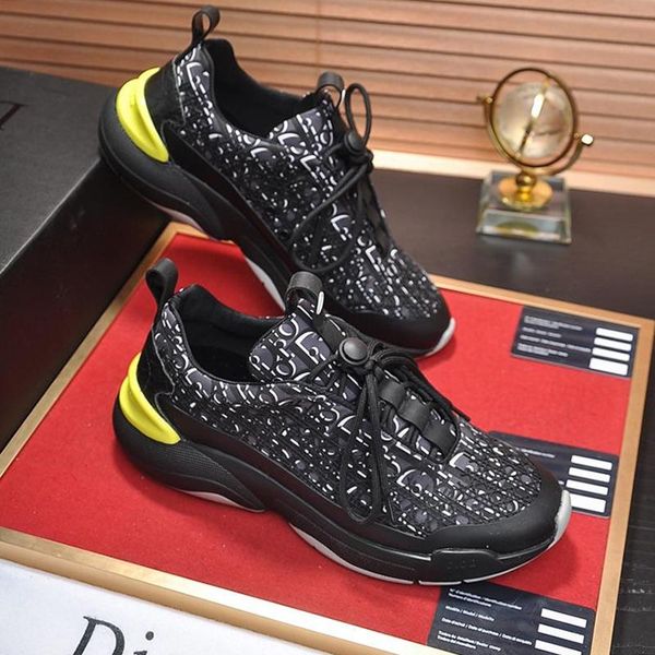 

black oblique b24 sneaker with cannage motif men shoes fast delivery vintage shoes lightweight plus size casual men shoes herren sportschuhe