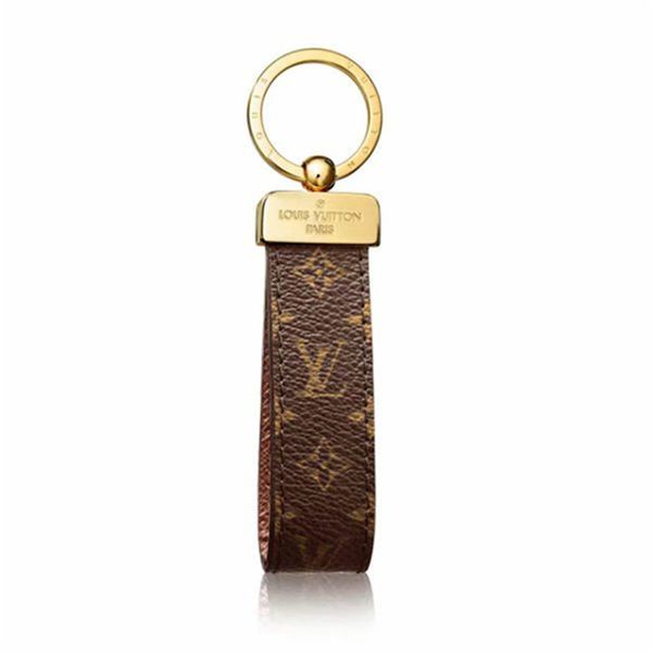 

luxury keychain high qualtiy key chain & key ring holder brand designers key chain porte clef gift men women car bag keychains with box, Silver