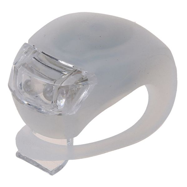 

silicone bike bicycle rear wheel led flash light white