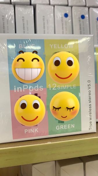 

inpods 12 tws wireless bluetooth headphones inpods12 v5.0 stereo cell phone earphones sports headphone touch