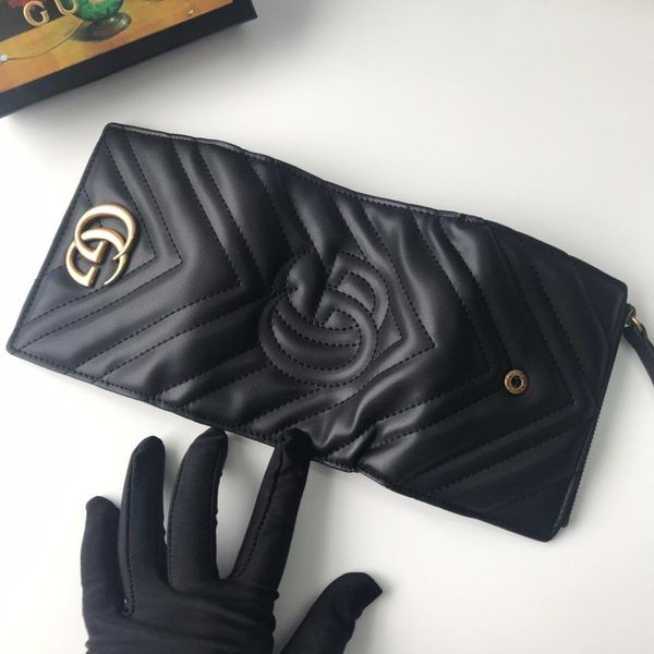 

vintage fashion womens luxury designer wallet new arrival leather money coin pocket women short wallet purses lady handbag drop ship