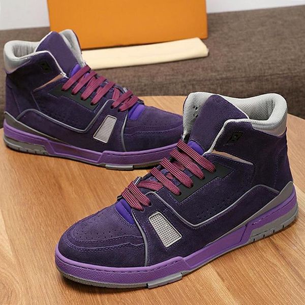 

trainer sneaker mid -men 's shoes fast delivery outdoor walking comfortable footwears lace -up breathable men shoes zapatos de hom, Black