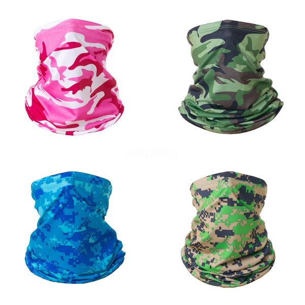 

9sj6w multifunctional seamless magic scarf halloween mask face cosplay bicycle ski cs headwear half face bandana party mask camouflage co#39, Black