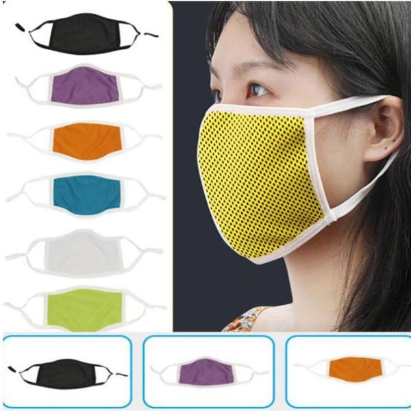 

ice silk mouth mask summer adjustable cold mask dustproof breathable designer respirator washable protetive face mouth cover ahb965