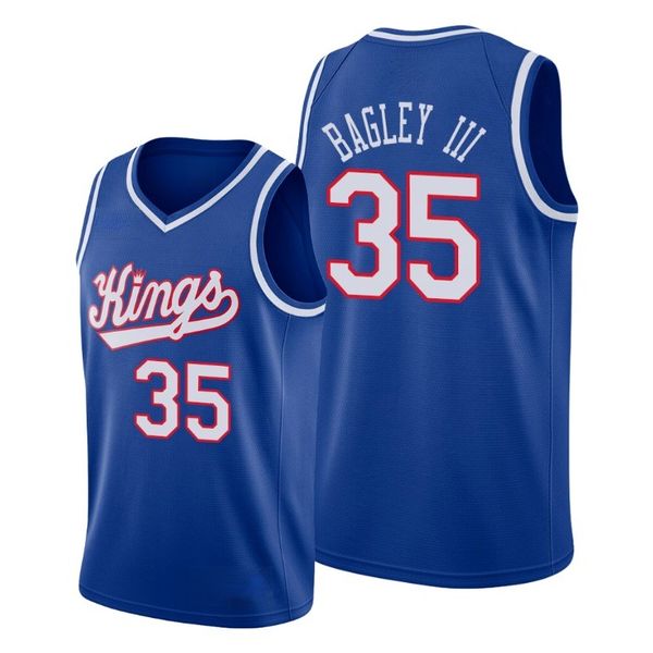 

sacramento kings marvin bagley iii men city basketball jersey, Black
