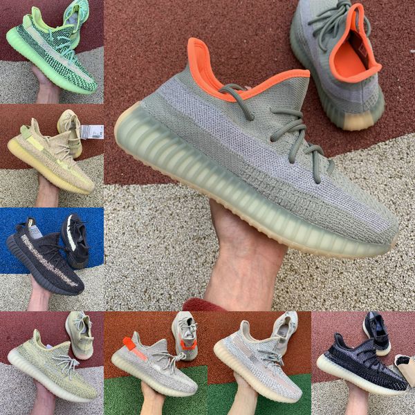 

High Quality 2020 Mens Women Running Shoes Yeehu Yecheil Yeezreel Cinder Sage Desert Earth Zebra Israfil Oreo Linen Sulfur Fashion Sneakers