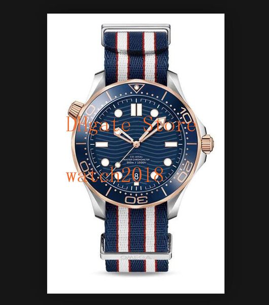 

Men's Luxury Watches 42mm 210.20.42.20.03.002 Sports Watches Nylon Strap Aqua Terra Designer Automatic Fashion Watches Bestselling