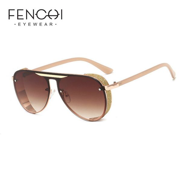

fenchi brand sunglasses women trendy luxury sunglasses for women oversize cool shield glasses oculos feminino zonnebril dames, White;black