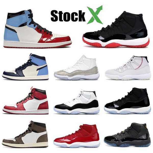 

high 1 1s mens og basketball shoes fearless concord 45 bred gamma blue 11 11s unc chicago banned jumpman men seankers trainers 5-13