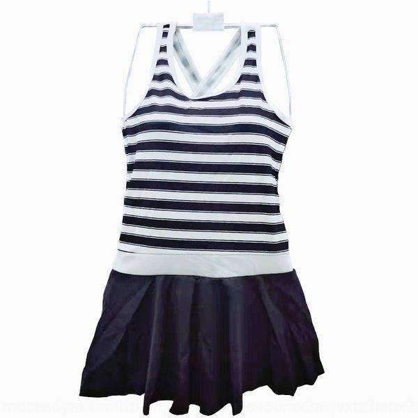 

2020 new spring girl princess dress children's girl's swimsuit one-piece boxer princess dress swimsuit female, Black