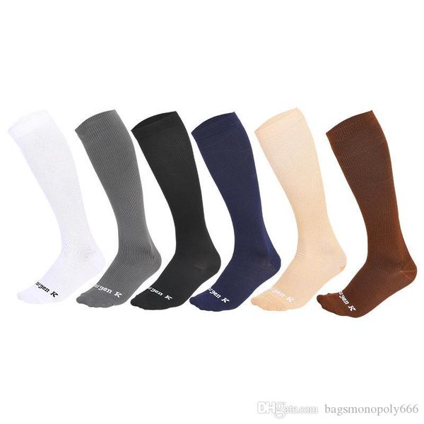 

2020 mens sport football stockings men outdoor fitness running basketball socks solid color breathable durable long tube sock, Black