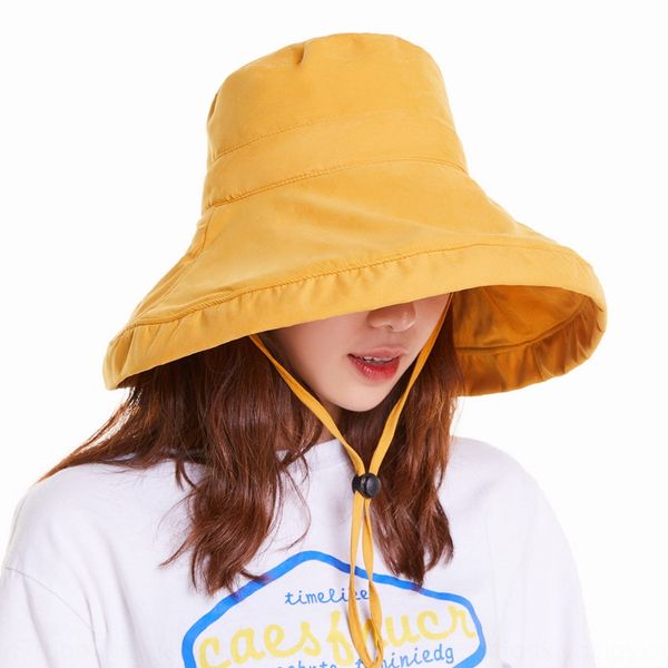 

autumn screen folding suede shade summer sun curled big edge lady fisherman hat all-match sun hat, Blue;gray