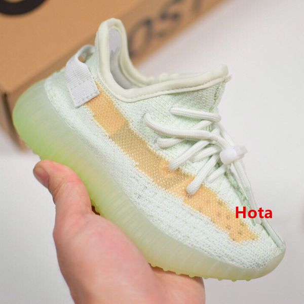 

running designer discount shoes kids kanye west wave runner 3m reflective kid trainers boy girl sneakers children athletic shoes 26-35