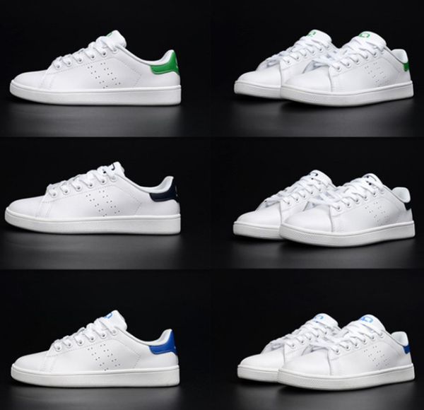 

smith men women flat sneakers green black white navy blue oreo rainbow stan fashion mens trainer outdoor sports shoes size 36-44