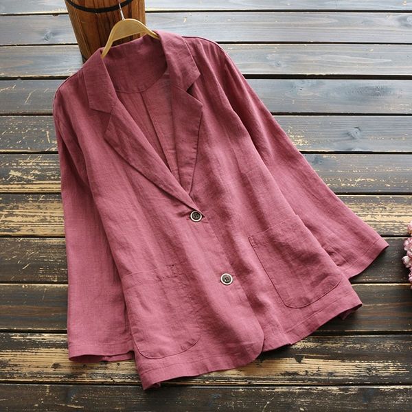 

7650 новых пальто сезона женщин свободного сплошного цвета белье топ тонкий костюм случайные длинного рукав пальто костюма, White;black