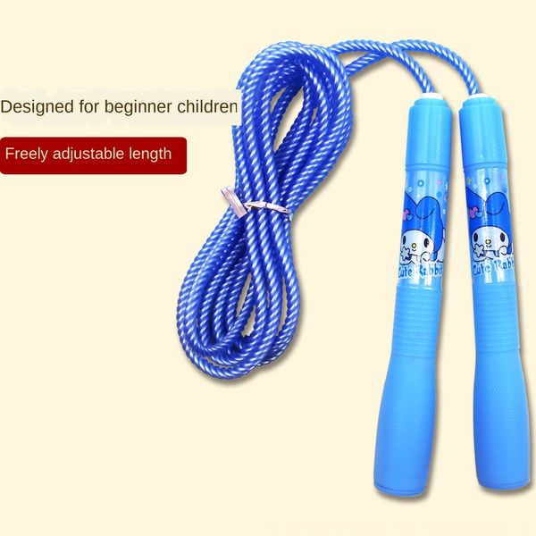 

q66fd children's primary school students kindergarten baby skipping beginners adjustable special for grade children's rope 2.5 m r