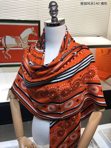 

yajun style square scarf designer scarf bucket hat hats baseball cap women luxury designer scarves silk designer head scarf 2020 new, Blue;gray