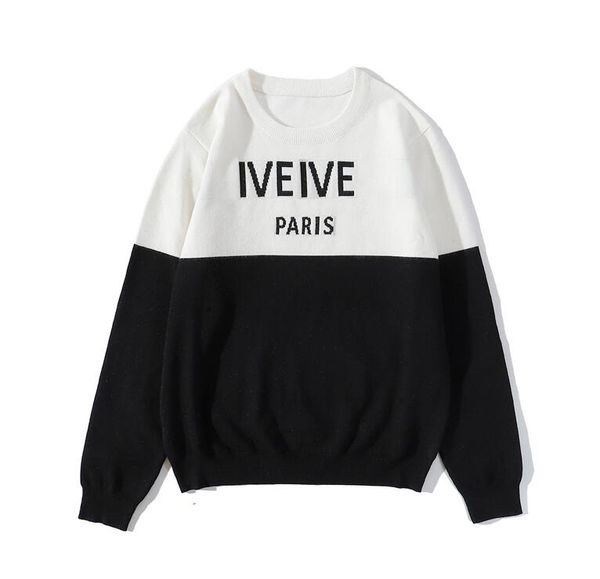 

весенние письма вышивка мужские женские свитера 2020 мужская мода толстовки новое прибытие пуловер толстовка мужская одежда размер -2xl, White;black