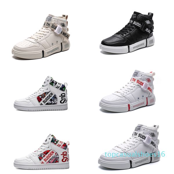 

2020 non-brand designer shoes for women mens white black red multi-colors mens trainers casual sports sneakers 36-44 style 16 t01