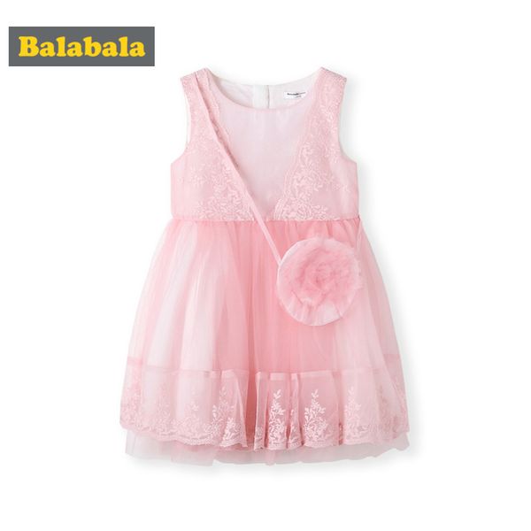 

balabalasummer детские детские платья детские девушки с коротким рукавом цветочные принцессы платье платье хлопка девочки одежда для гир, Red;yellow