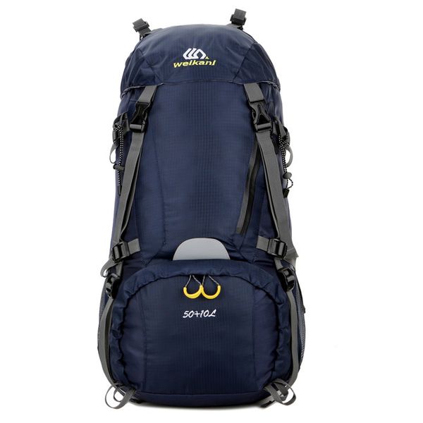 

outdoor bags 50l climbing hiking backpack women mountaineering pack with rain cover waterproof camping travel bag