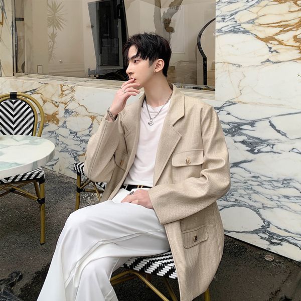 

2020 spring and autumn new special small fragrance wind champagne golden bright silk suit fashion casual multi-pocket jacketm-xl, White;black