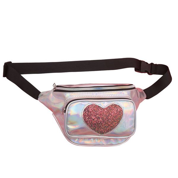 

handbags zipper bags for women 2020 fashion ladies wild cool heart shaped radium pockets shoulder messenger packages 9516