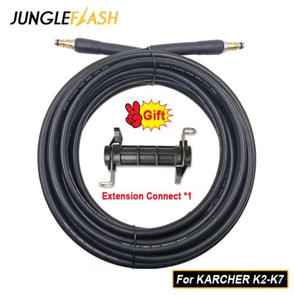 

6/8/10/15m high pressure washer hose pipe cord car washer water cleaning extension hose water for karcher pressure cleaner