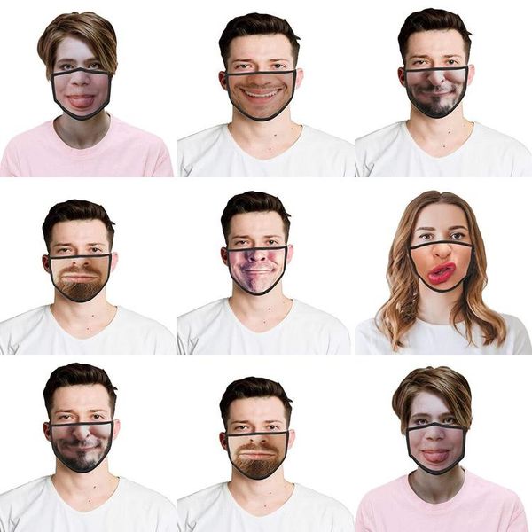 

рот водонепроницаемого 3d два дышащих банданы печать pattern filterhalf face dust coverreusable сменные для coverfun face face с ipfwk