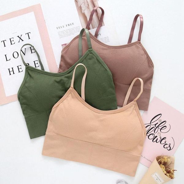 

new ribbed adjustable shoulder straps beautiful back wrapped chest tube ladies seamless seamless underwear, White