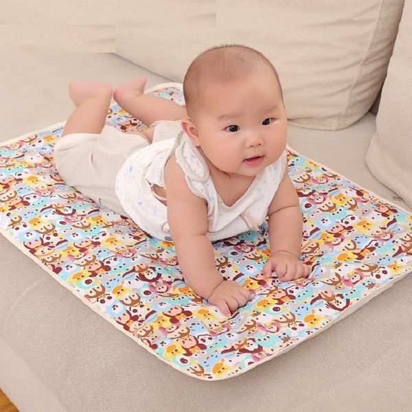 

dudai dudu 50*70 thickened 3-layer cotton baby waterproof urine pad baby washable cotton fabric urine pad