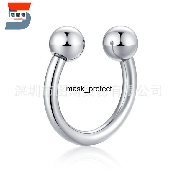 

stainless piercing jewelry c- bar titanium steel cbr nose ring horseshoe u-shaped earrings ear lip studs, Silver