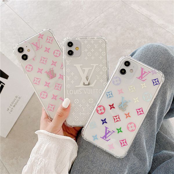 

for iphone 11 11pro max designer phone case for iphone xr xs max 7 7plus 8 8plus clear luxury phone case sale