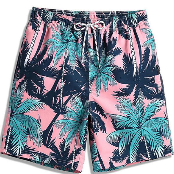 

2020 summer men's quick-drying printing casual beach swimming trunks size for s-3xl