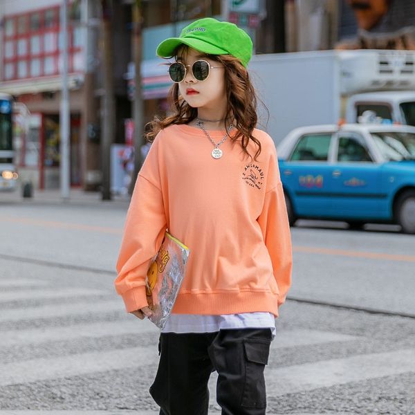 

2020 износ girlssuit средний и большой фальшивый детский свитер детский clothingtwo цельный раскол свитер принцессы стиль моды, Blue