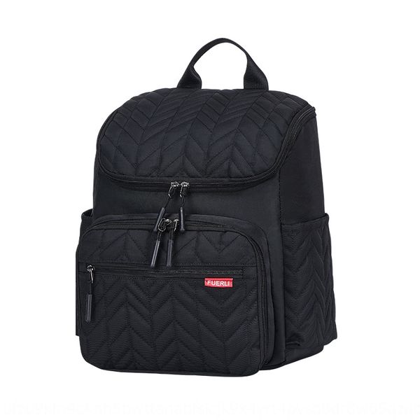 

mummy diaper travel creative embroidery line mother and baby multifunctional large capacity baby travel diaper bag fashion mother bag