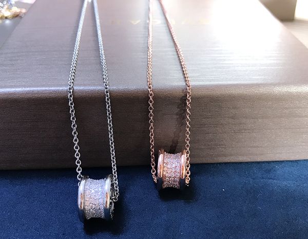 

2020 net sense waistline necklace wild temperament simple red rose golden ossicular chain of luxury titanium steel pendant light, Silver