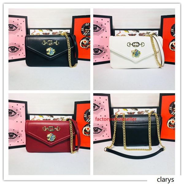 

new gg 537241 medium rajah white leather bag size:28*20*8cm