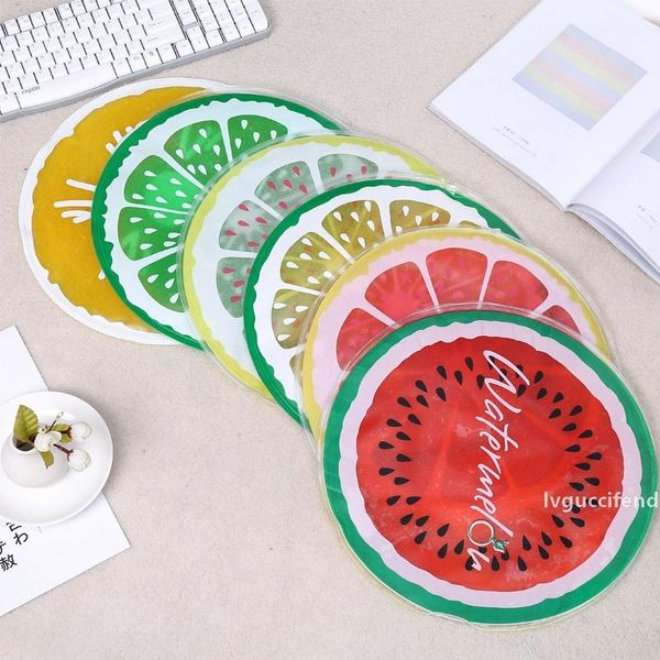 

creative summer cartoon ice pad round office cushion cool cushion student cooling cold water pad car ice cushion seat cushions dbc bh3613